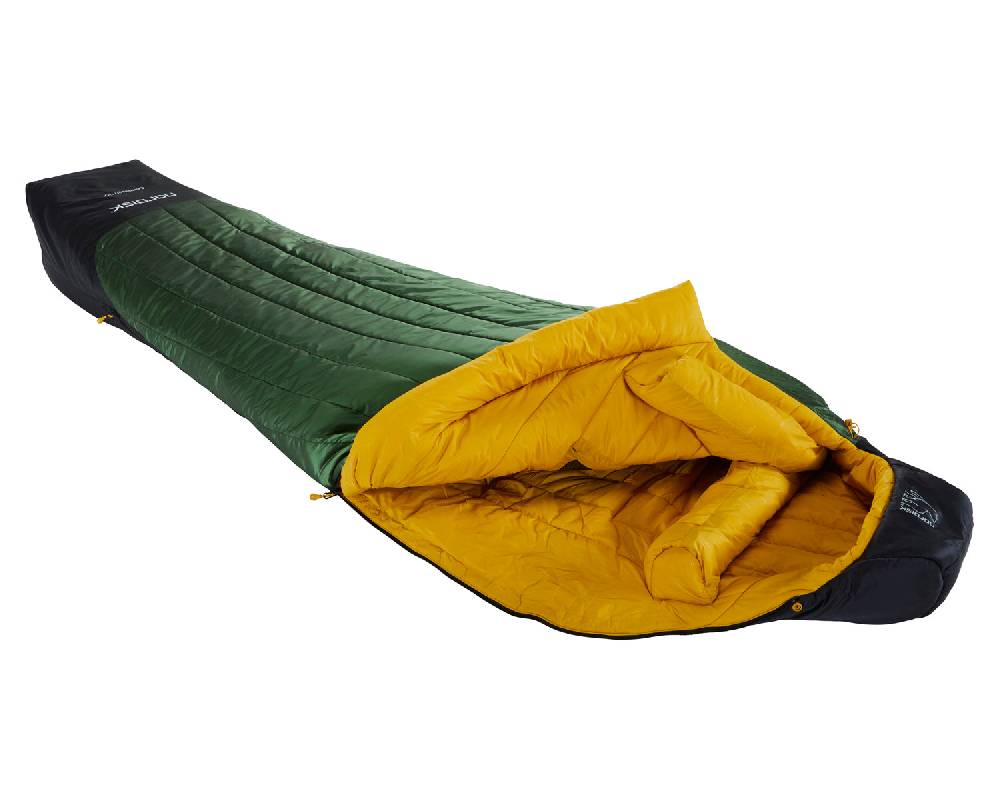 Nordisk Gormsson -10° Mummy| Kunstfaser Artichoke Green/Mustard Yellow/Black Bis zu 60% Rabatt