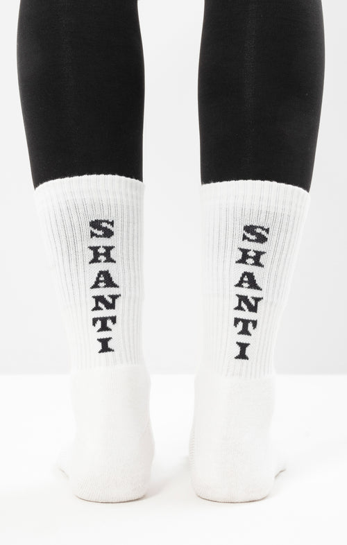 Ognx Yoga Sportsocken Shanti Shanti Bio Baumwolle Ava - weiß Bis zu 50% Rabatt