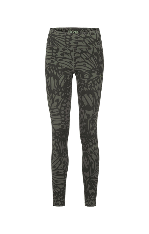 Ognx Leggings Butterfly Bio Baumwolle - grün Speichern exportieren