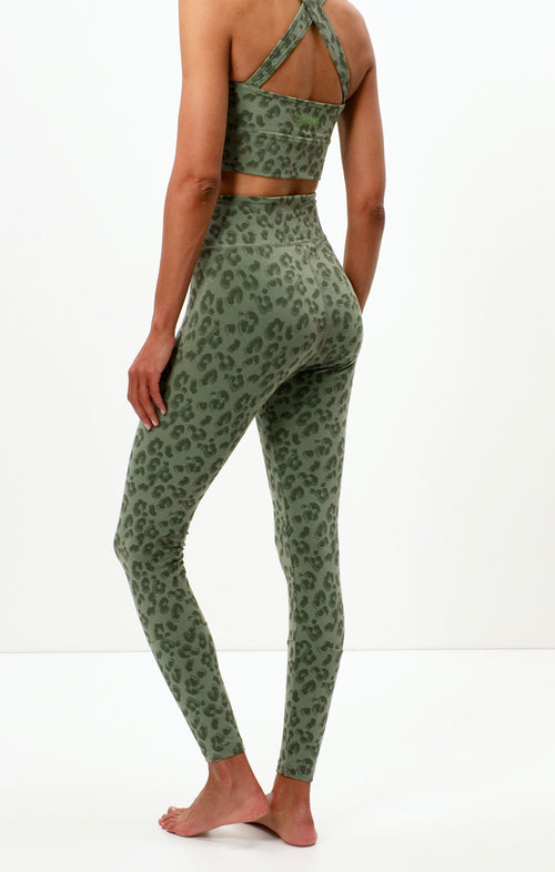 Ognx Sommer Leggings Leo Tencel™ Bio Baumwolle - grün Black Friday Preise
