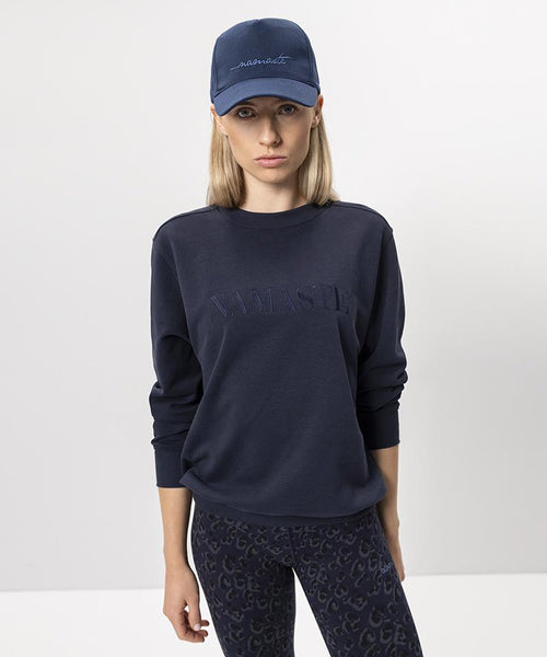 Ognx Sweater Namaste Bio Baumwolle - blau Rabatte dieses Monats