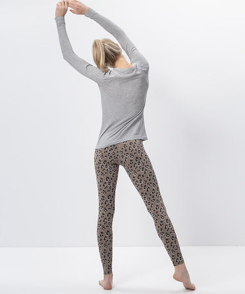Ognx Leggings Leo Bio Baumwolle - braun Online
