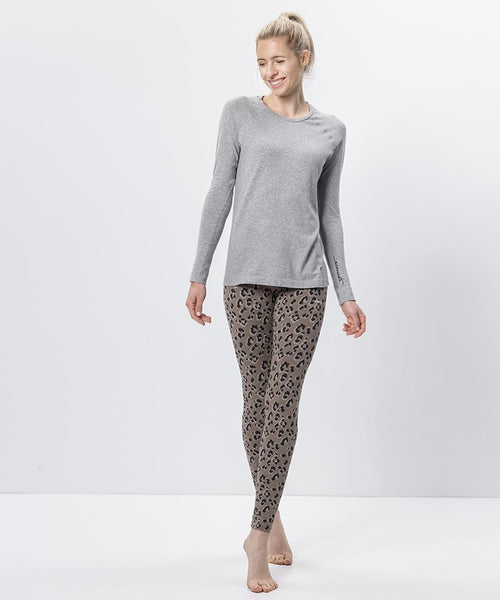 Ognx Leggings Leo Bio Baumwolle - braun Online