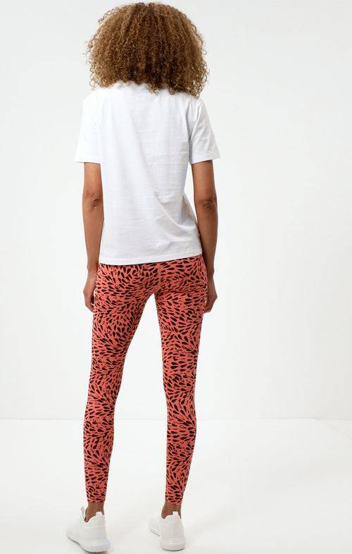 Ognx Leggings Leaf Polyamid ♻️ - orange Outlet