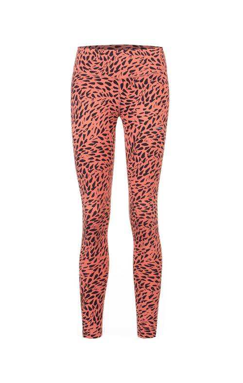 Ognx Leggings Leaf Polyamid ♻️ - orange Outlet