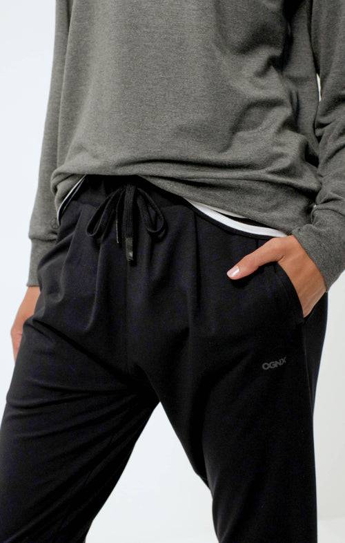 Ognx Harem Pants Bio Baumwolle - schwarz Angebote