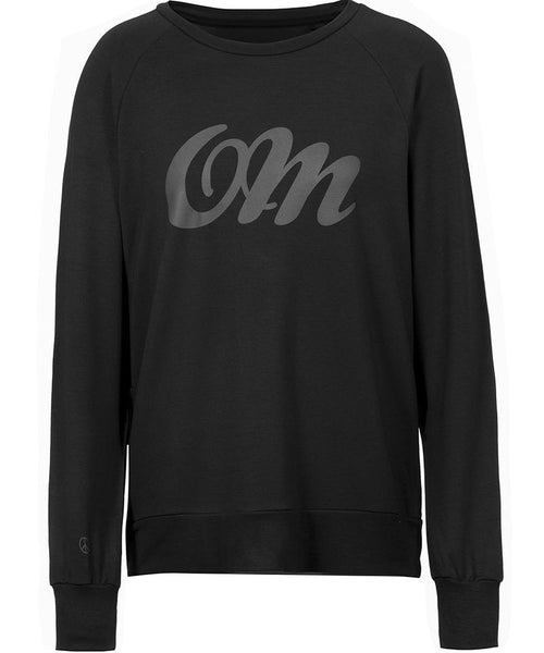 Ognx Lounge Sweater OM Tencel™ - schwarz Fabrikverkauf