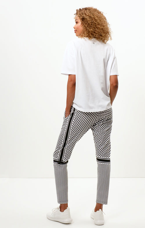 Ognx Harem Pants Keffiah Bio Baumwolle - weiss Meist gekauft