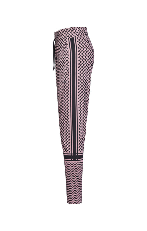 Ognx Harem Pants Keffiah Bio Baumwolle - rosa Kostenloser Versand