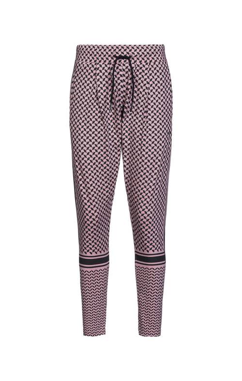 Ognx Harem Pants Keffiah Bio Baumwolle - rosa Kostenloser Versand