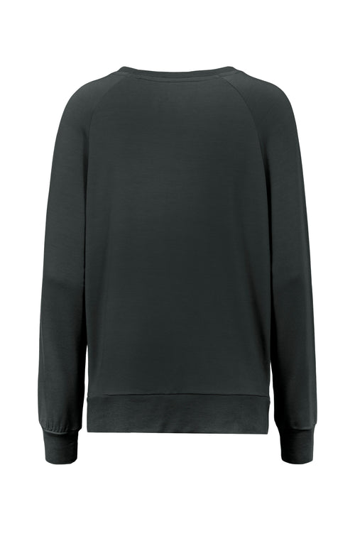 Ognx Lounge Sweater OM Tencel™ - grün Rabatt