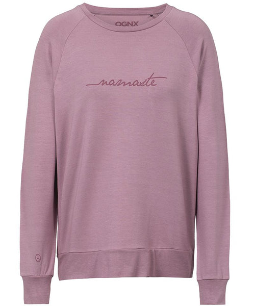 Ognx Lounge Sweater Namaste Tencel™ - rosa Günstig kaufen