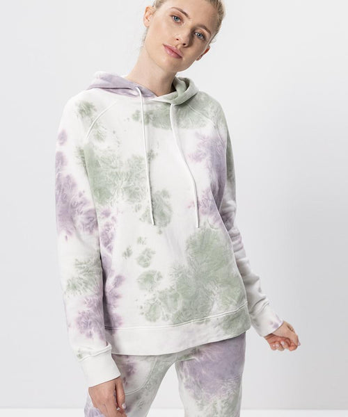 Ognx Batik Hoodie Bio Baumwolle - weiss Begrenztes Angebot
