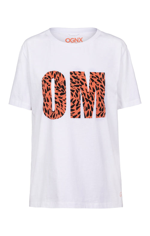 Ognx Loose T-Shirt OM Bio Baumwolle - orange Preisnachlass