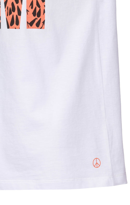 Ognx Loose T-Shirt OM Bio Baumwolle - orange Preisnachlass