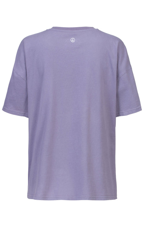 Ognx Soft Boxy T-Shirt Ohlala Bio Baumwolle - lila Jubiläumsangebot