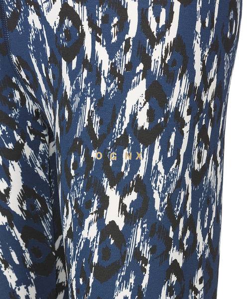 Ognx Leggings Ikat Bio Baumwolle - blau Top Angebot