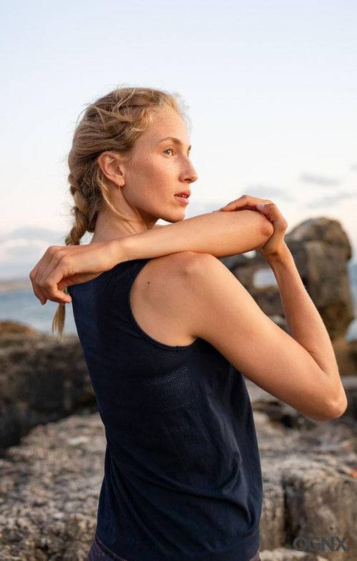 Ognx Active Tank OGNX Sport rec. polyester ♻️ - blau Räumungsverkauf