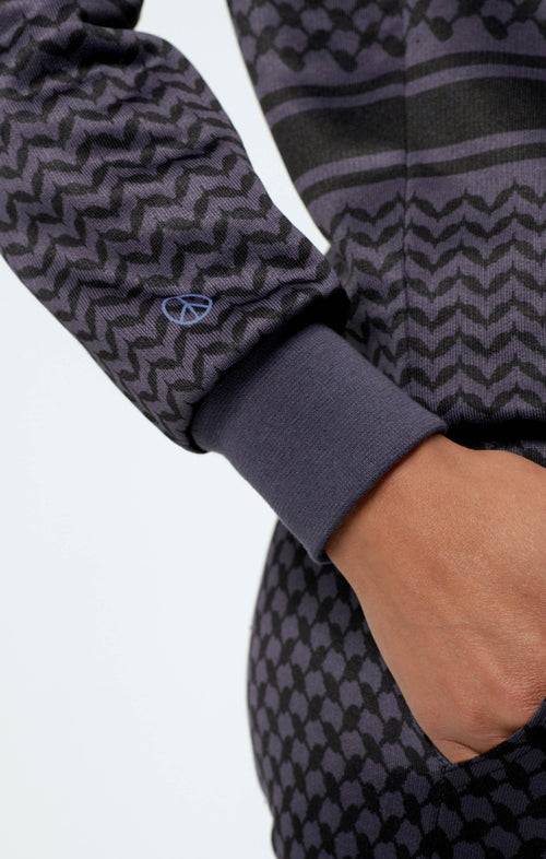 Ognx Sweatshirt Keffiah (Slim Fit) - blau Tiefpreis