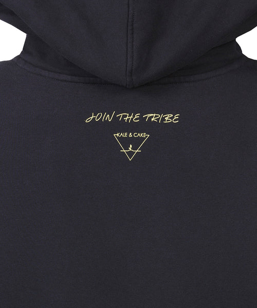 Ognx Boxy Hoodie ReConnect by Sinah Diepold - Kale & Cake - schwarz JETZT KAUFEN
