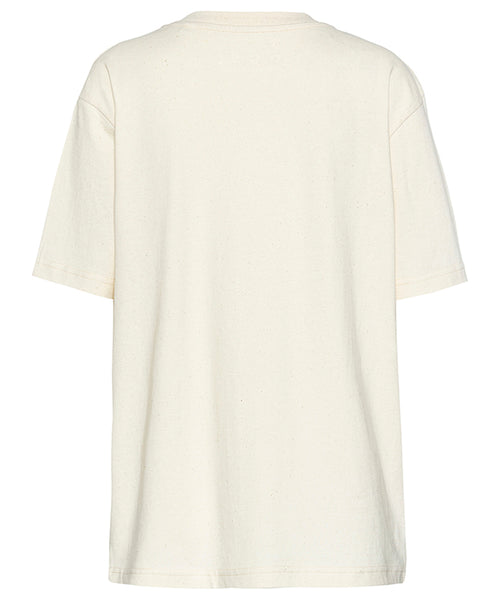 Ognx Loose T-Shirt Namaste Bio Baumwolle - weiss Sonderangebot der Fabrik