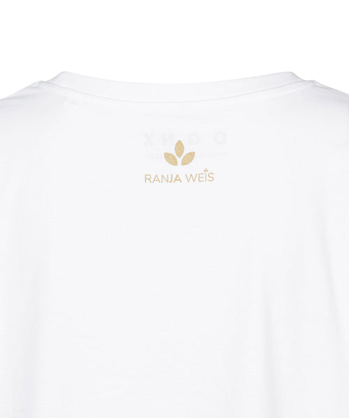 Ognx Boxy T-Shirt Leopard by Ranja Weis - weiß Bis zu 55% Rabatt