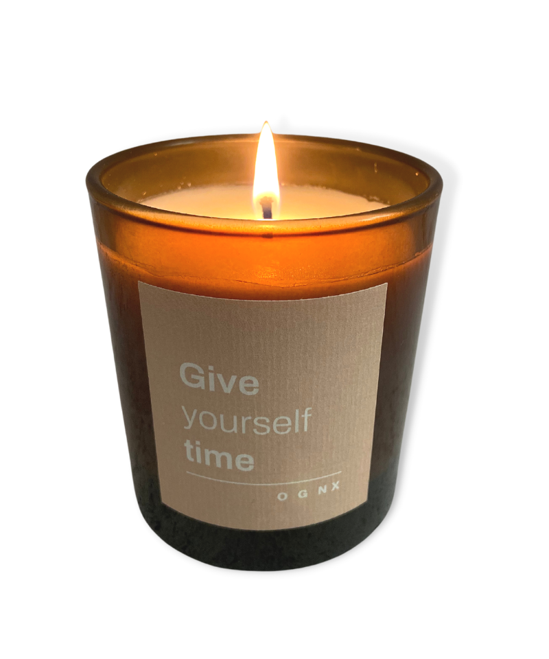 Ognx Nachhaltige Duftkerze Give Yourself Time Kostenloser Versand international
