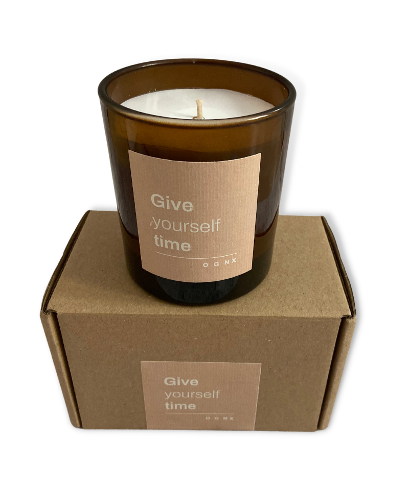 Ognx Nachhaltige Duftkerze Give Yourself Time Kostenloser Versand international