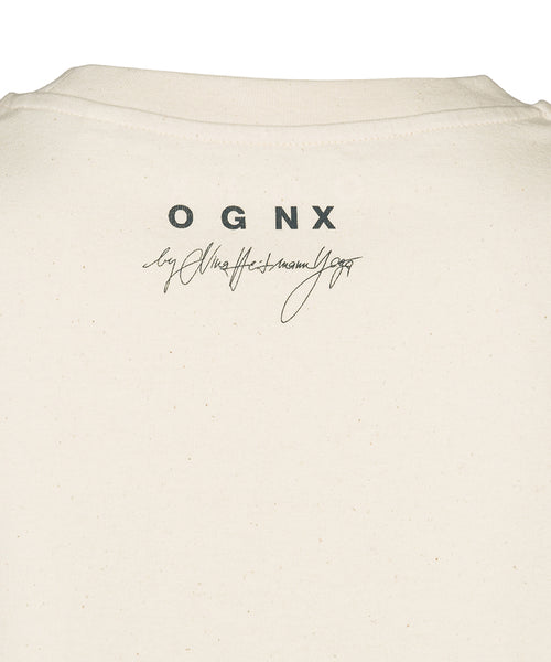 Ognx Loose T-Shirt One Love by Nina Heitmann - weiß Begrenzt auf 3 Tage