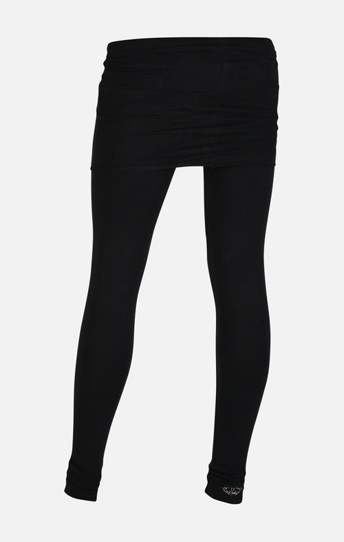 Ognx Basic Skirt Pants Bio Baumwolle - schwarz Speichern exportieren