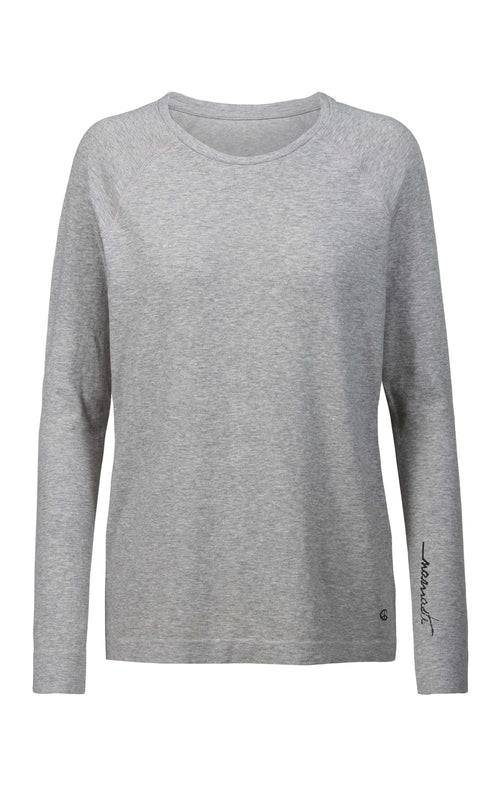 Ognx Basic Longsleeve Namaste Bio Baumwolle Polyester ♻️ - grau Angebote