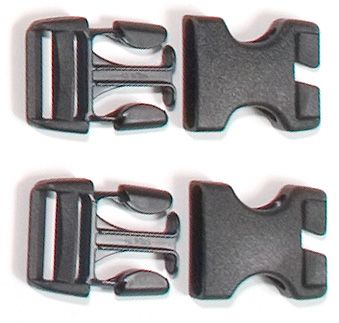 Ortlieb Steckverschluss Stealth für Rack-Pack zollfrei