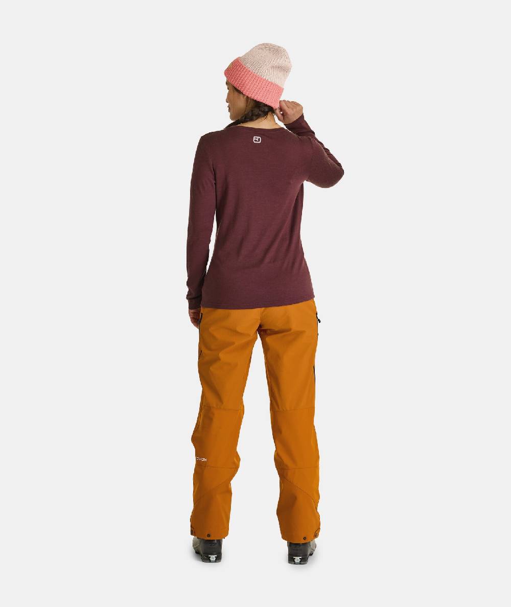 Ortovox 185 MERINO BRAND OUTLINE LS Rabatt