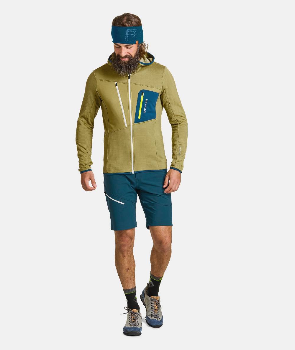 Ortovox FLEECE GRID HOODY Begrenztes Angebot
