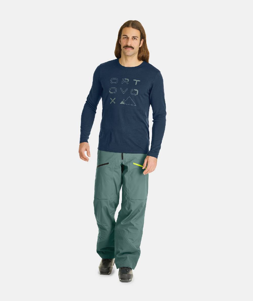 Ortovox 185 MERINO BRAND OUTLINE LS Jubiläumsangebot