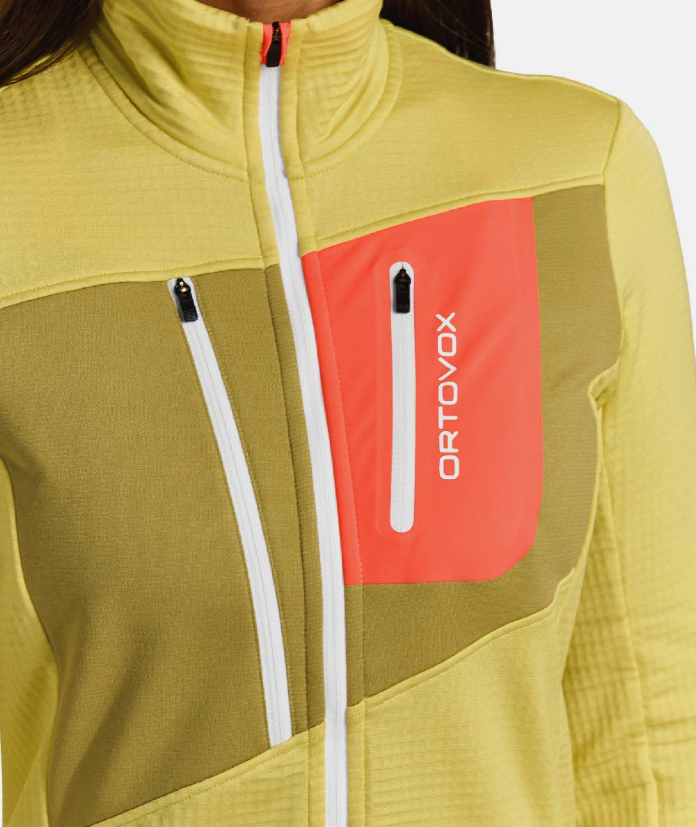 Ortovox FLEECE GRID JACKET Riesige Ersparnisse