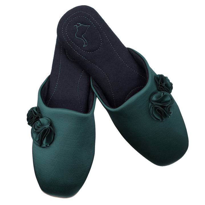 Pampuschen Ginger satin kiefer Zeitbegrenzte Promotion