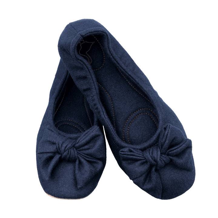 Pampuschen Daisy wool dunkelblau Bis zu 60% Rabatt