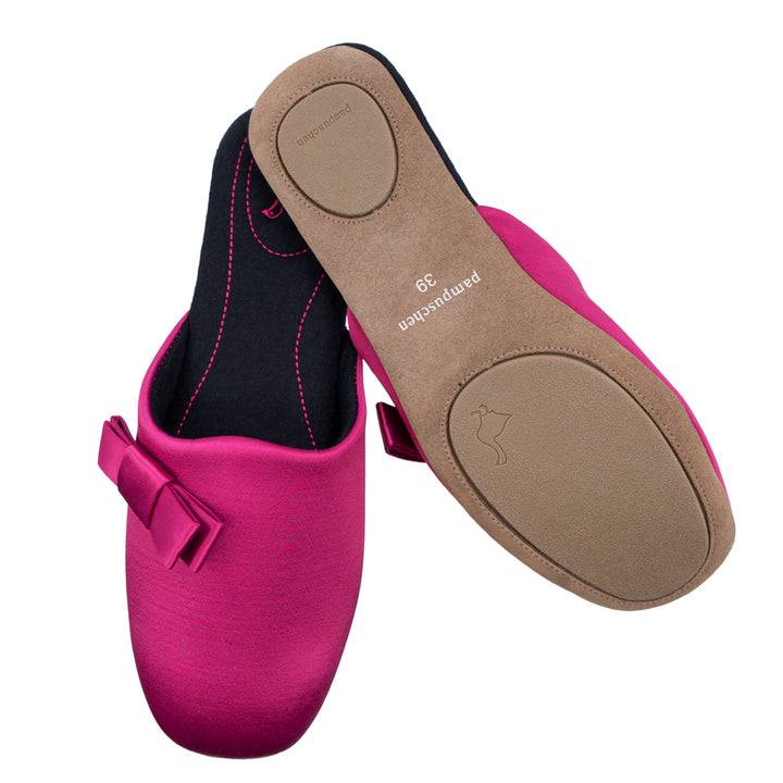 Pampuschen Jane satin beere Discount Store für neue Produkte