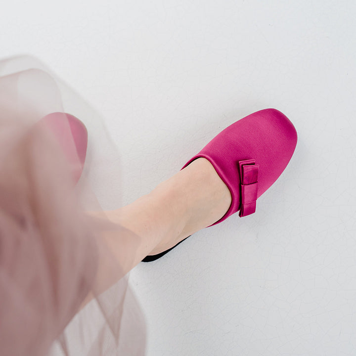 Pampuschen Jane satin beere Discount Store für neue Produkte