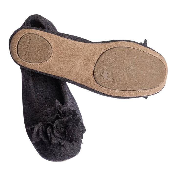Pampuschen Grace wool anthrazit 2025