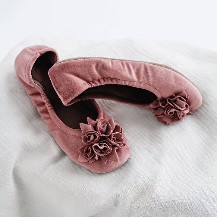 Pampuschen Grace velvet rosenholz Weihnachtsangebot