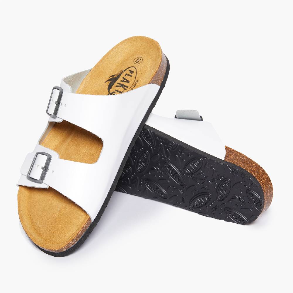 Plakton Formentera Weißes Leder Black Friday Preise