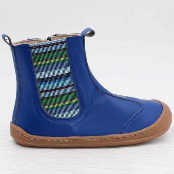 Pololo Barfußschuh Chelsea aus Kaktusleder Blau (vegan) 2025