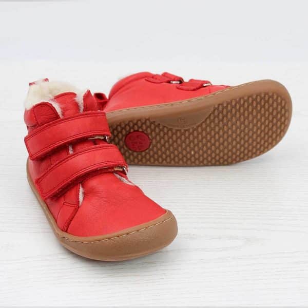 Pololo Barfuß Winterstiefel Rot Günstiger Verkauf