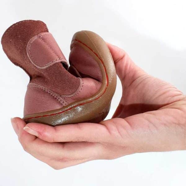 Pololo Barfußschuh Chelsea Leder Lila Blitzverkäufe