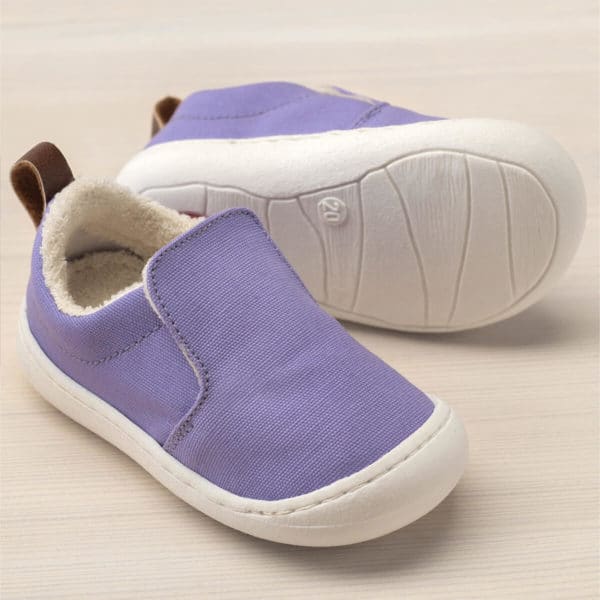 Pololo Baumwoll-Sneaker Chico Lila Fabrik Onlineshop