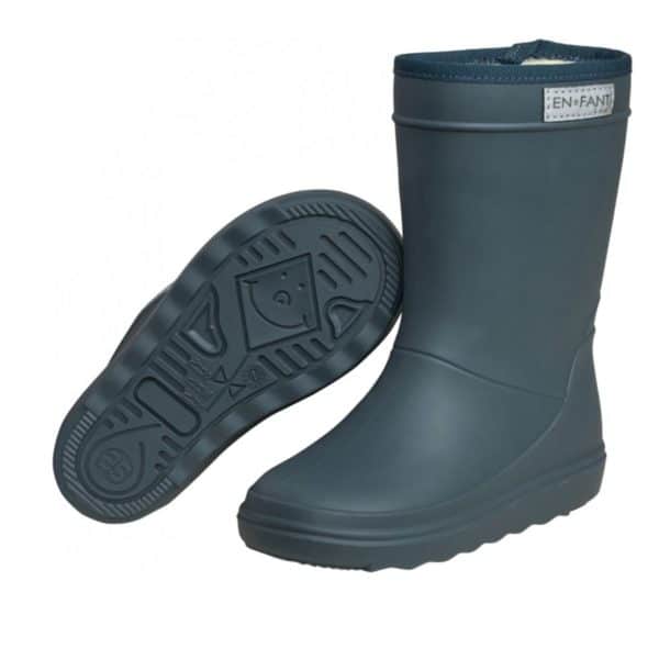 Pololo Gummistiefel EnFant gefüttert Blau 20-30 Top Angebot
