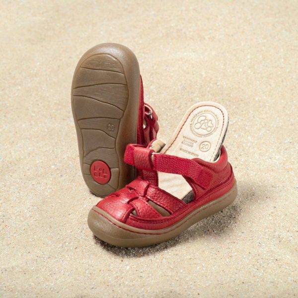 Pololo Sandale Verano Rot Sonderangebot der Fabrik