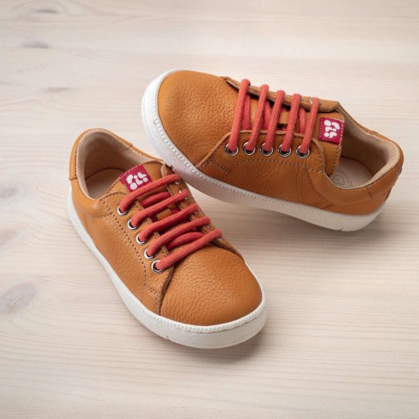 Pololo Leder-Sneaker Hellbraun Angebote